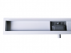 AQUALine - Odpływ liniowy posadzkowy BIAŁY MAT 2w1 pod płytkę 80cm L04WT